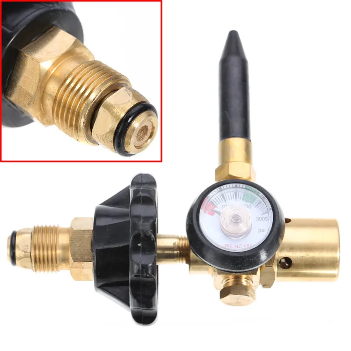 Helium Gas Inflation Regulator for Latex Balloon