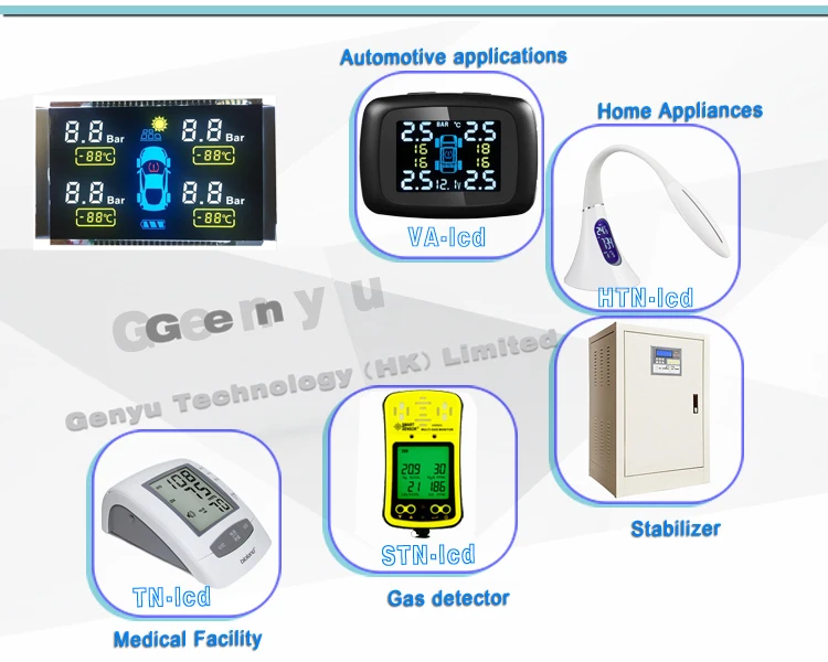 7 segment lcd display