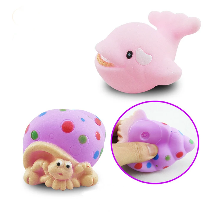 
Оптовая продажа, симпатичные резиновые игрушки для купания детей в воде 