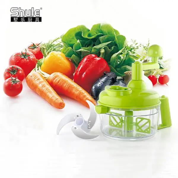 Ручная пластиковая машина для приготовления салатов для домашнего использования