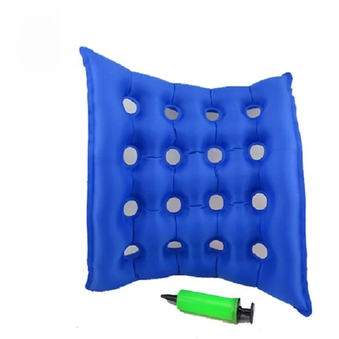 Inflatable Waffle Cushion for Pressure Sores - Inflatable Air Seat Cushion  for Pressure Relief - Pressure Ulcer Cushion for Chair & Wheelchair