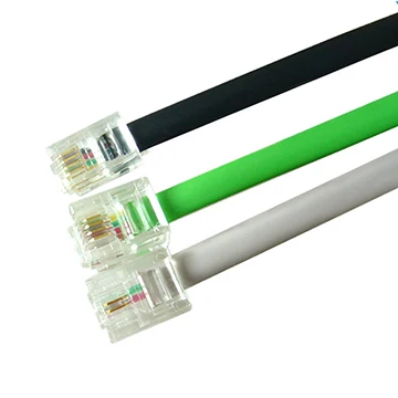 
Телефонный патч-корд Rj11 Rj12 Cat3 Телефонный Кабель для помещений 
