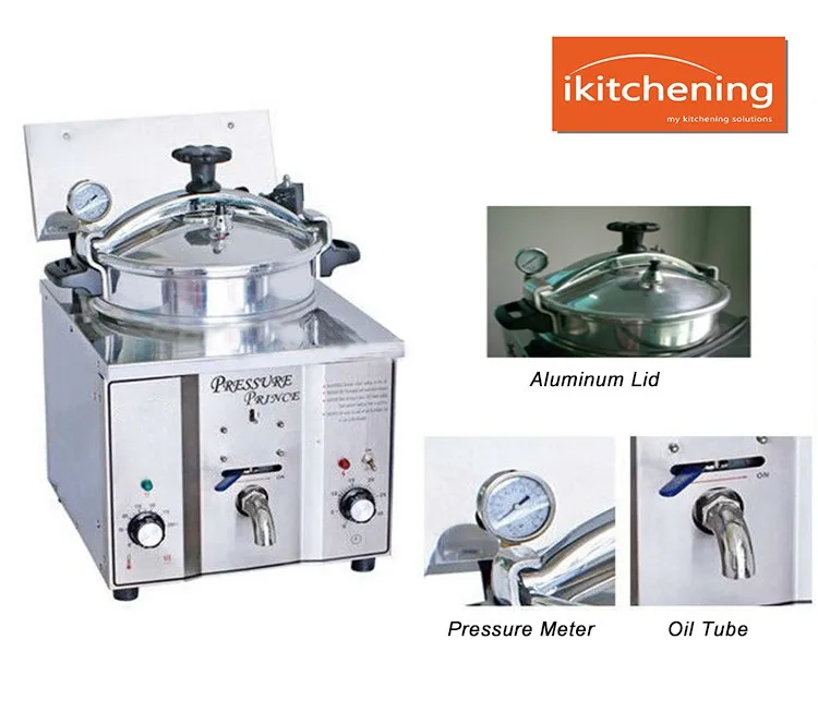 Broaster Chicken Electric Pressure Fryer - 16 Litres