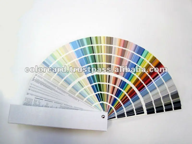 Альбом с цветовой картой для украшения