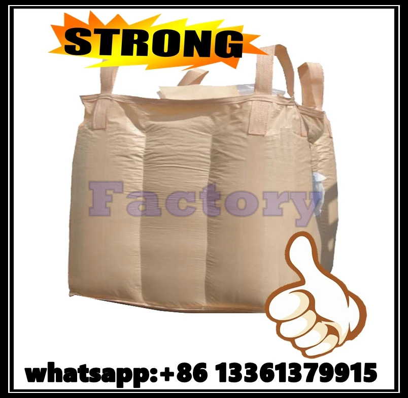 Pp Big Bulk Bag Recycling Reusejumbo Bigbag 1000kg For Sale 100 Virgin