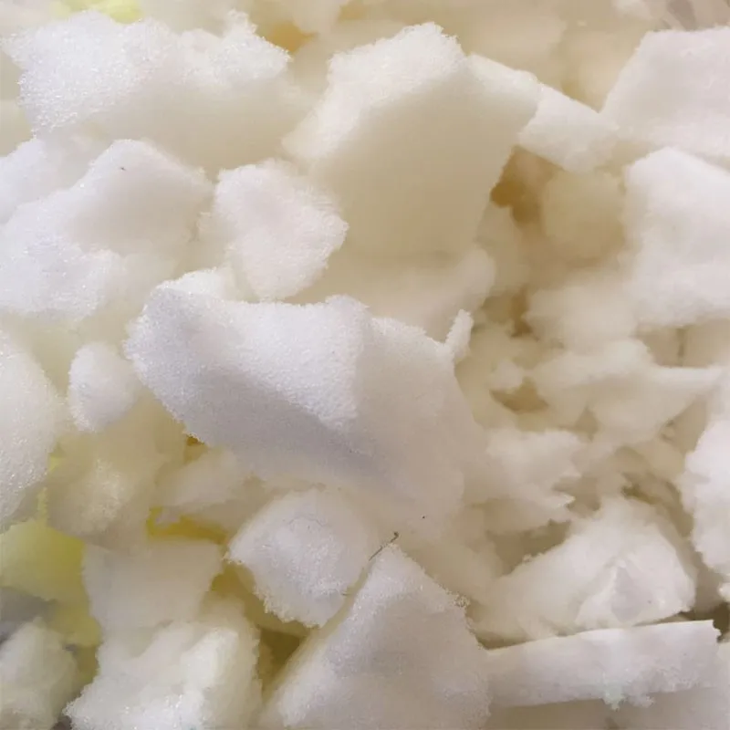 2019Wholesale Best Quality Soft Shredded Polyurethane Memory Foam Filler For Bean Bags