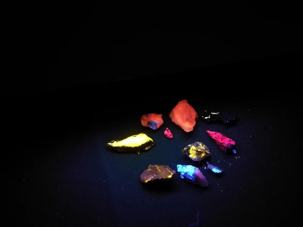 16 Вт Двойные УФ-лампы Longwave и коротких волн нм минеральный фосфорный детектор