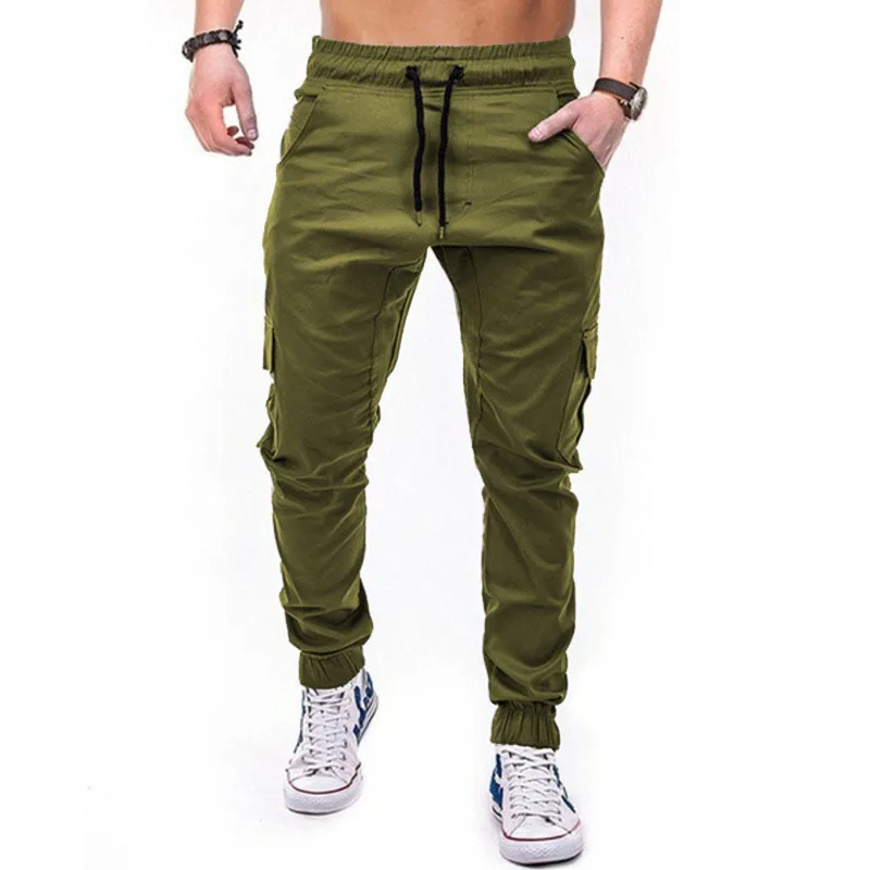 Men's Retro Cargo Trousers Combats Work