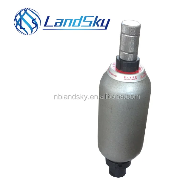 Nitrogen Accumulator Bladder Replacement Working Animation In Hydraulic