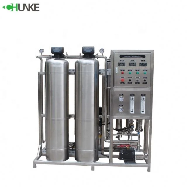 
 75GPD система очистки питьевой воды RO фильтр с активированным углем бак промышленный завод по очистке воды 1000L 1T в час  