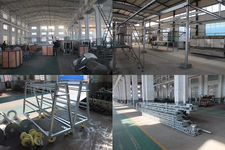 Customizable industrial evaporative condensers for large cooling plants