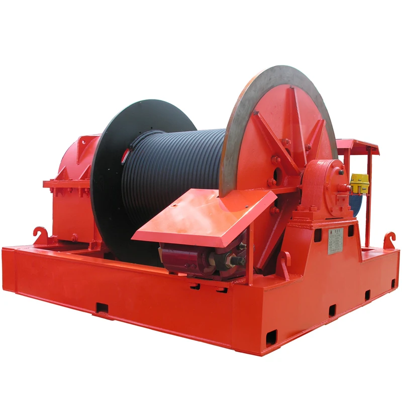 Diesel winch for drilling rig