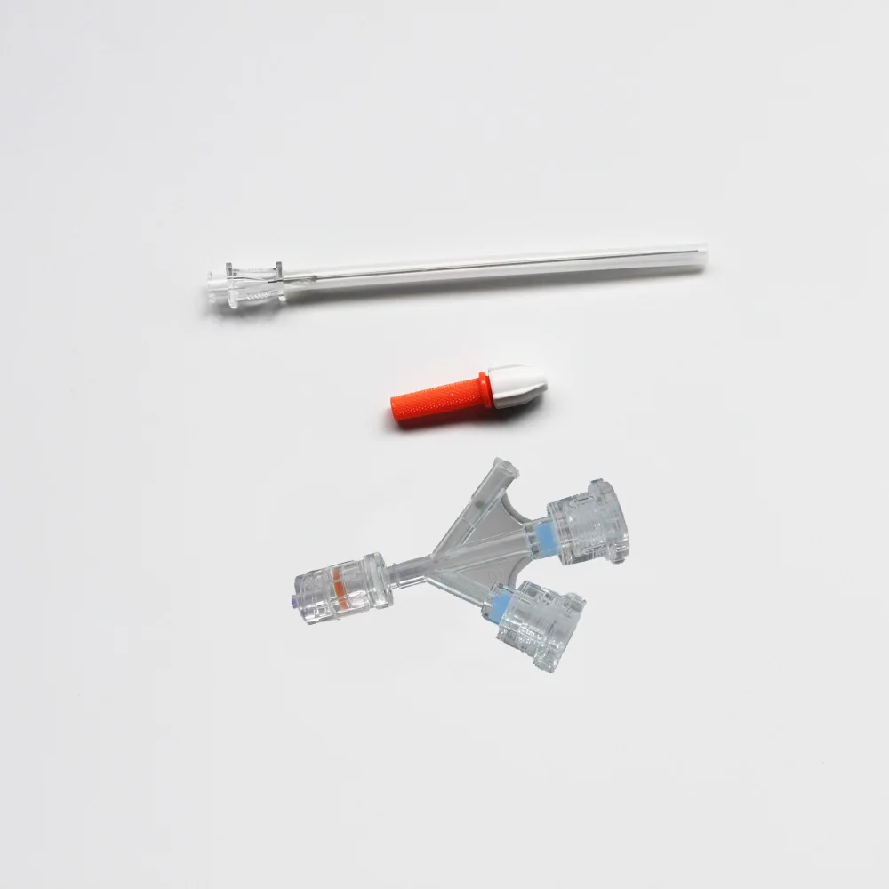 Disposable Y Connector Set Hemostatic Valve Set