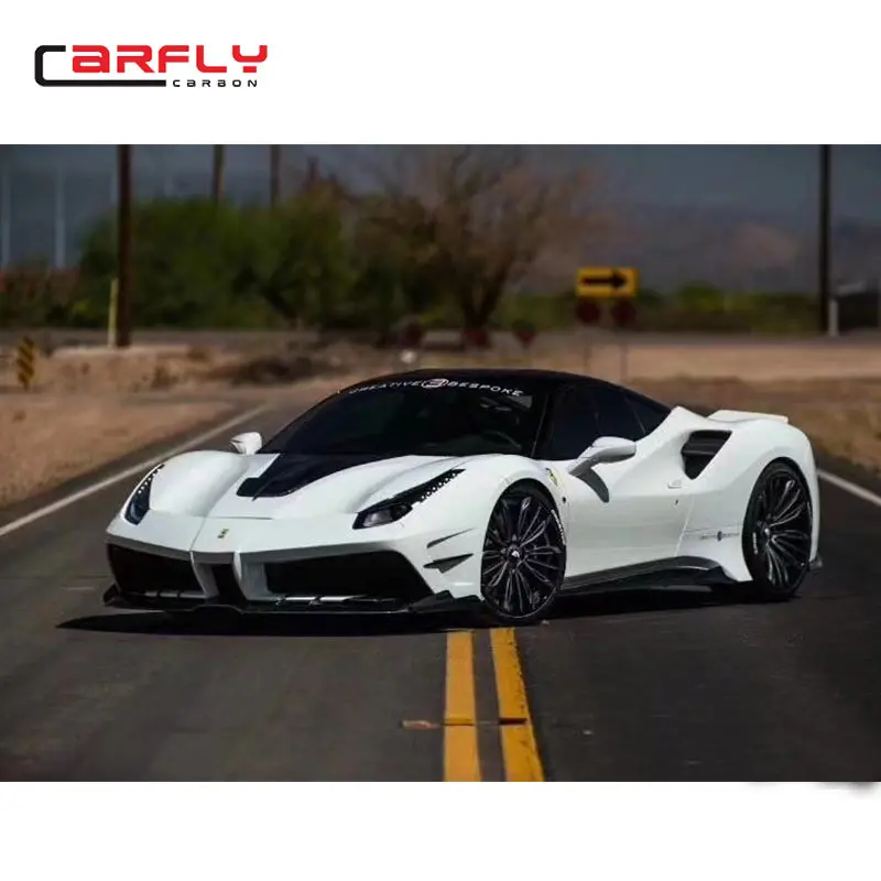 ФАП и капот из углеродного волокна для Ferrari 488 GTB