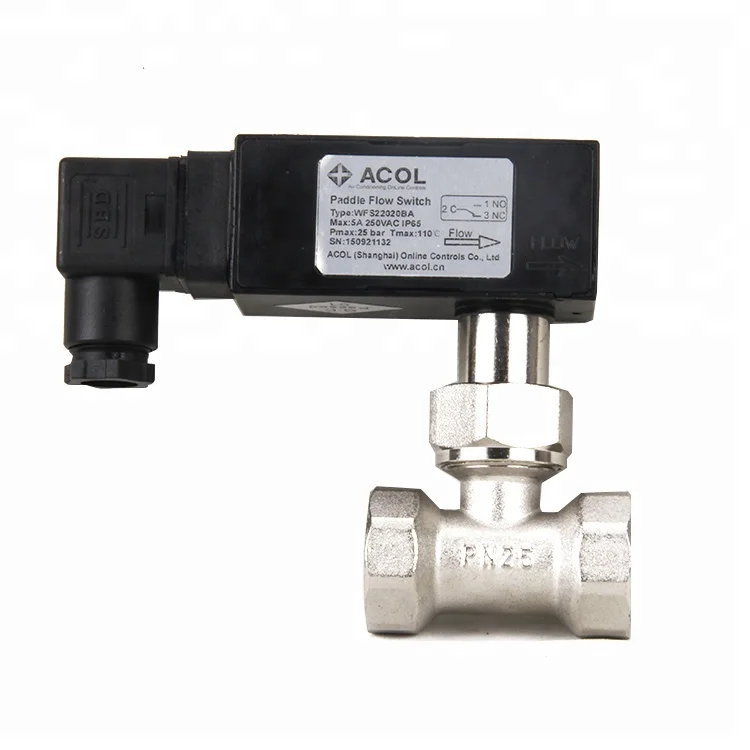 Automatic Paddle Flow Brass Water Flow Switch