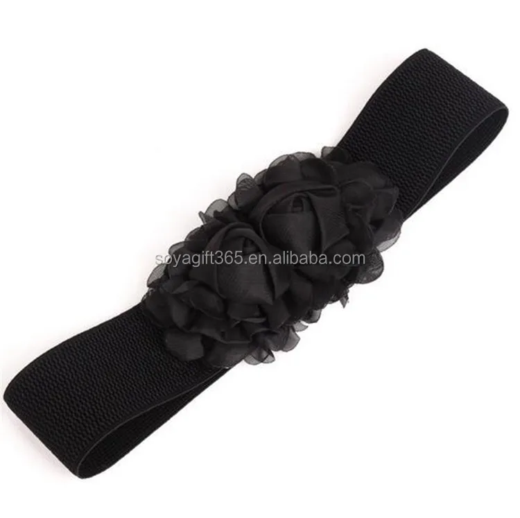 Fashion retro decorative waist belt sealing elastic belt elastic wide belt women