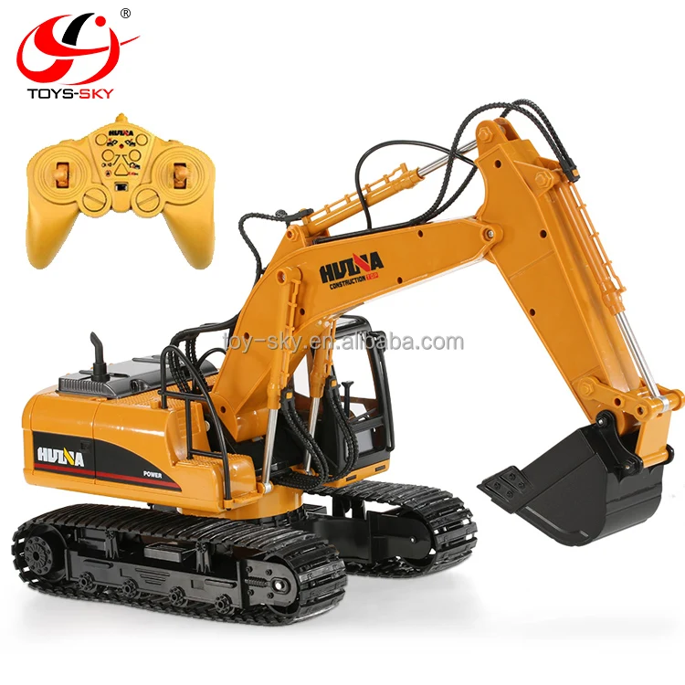 Huina 1550 1/14スケール 2.4Gラジコン金属ショベルカー 限定