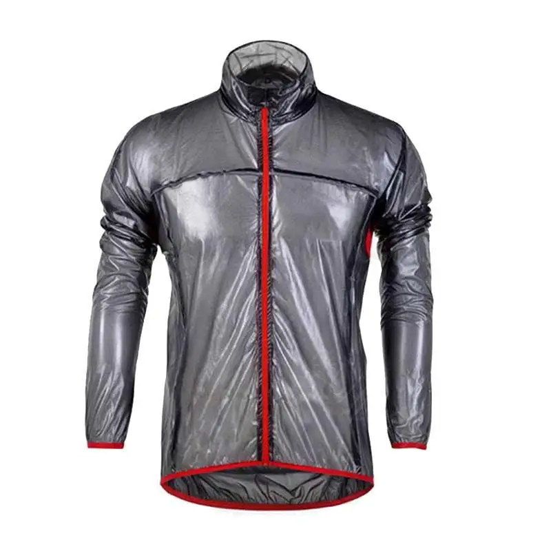 reflective rain jacket cycling