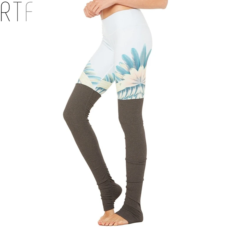 Over Heel Sexy Trample Feet Stirrup Leggings for Yoga Pants