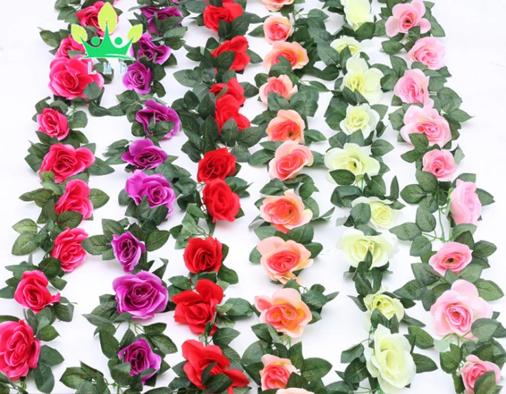 50pcs Artificial Flower Stems For Diy Handmade Bouquet Flower Leaf Vein  Wedding Home Decoration 