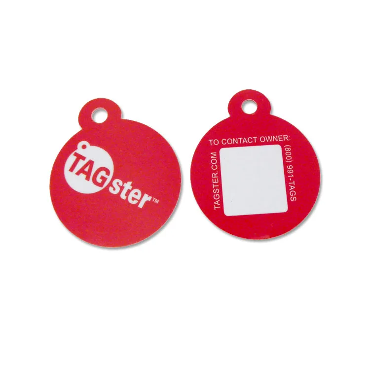 Custom Plastic Key Tags with Barcode or QR Code
