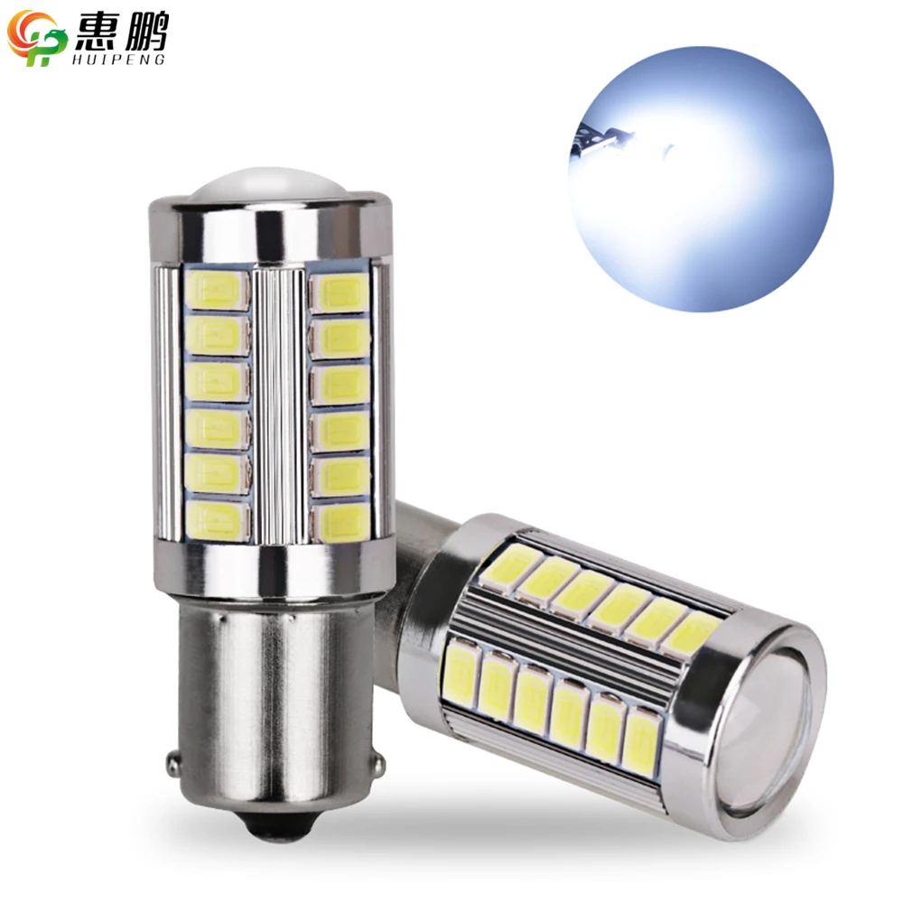 Fast Shipping PW21W 33SMD 1156 Led Orange Bulb Auto Car Turn