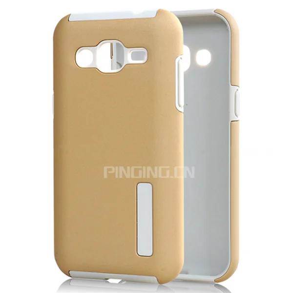 Samsung Galaxy J5 Case Durable TPU PC Hard Armor Cover