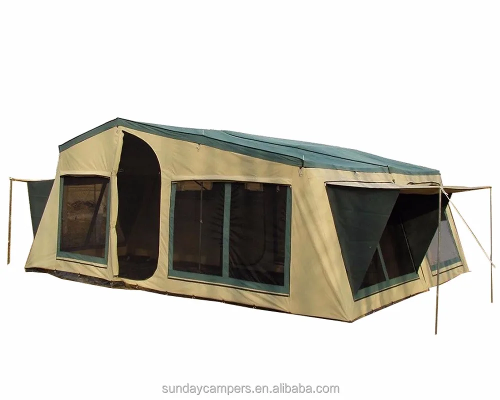 Ozark trail 14 person spring outlet lodge cabin camping tent