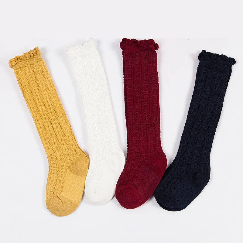 Lace Design Baby Middle Length Wholesale Kids Tube Five Colors Sock Buy Lace Design Sock