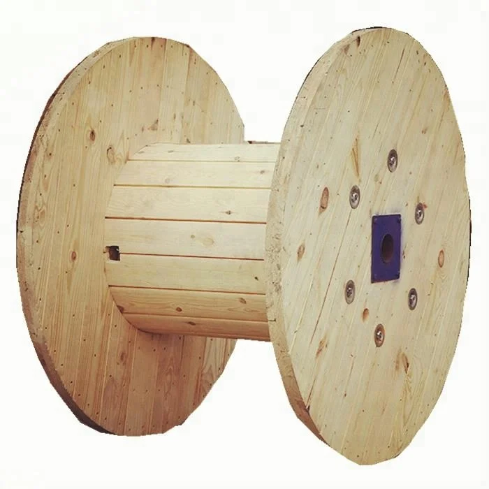 High Quality pine wood reel drum