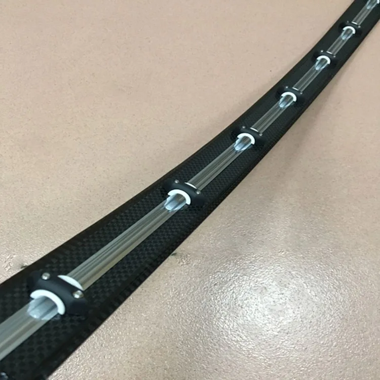 Tubular Stranding Machine Carbon Fiber Flyer Bow With Pink Ceramic Roller