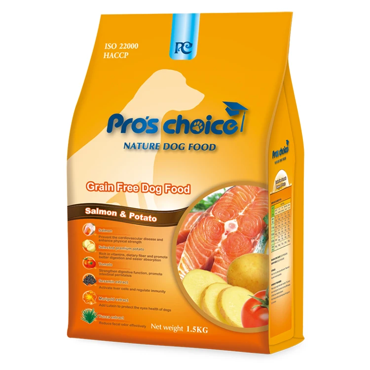 Pet Food Supplies Oem Grain Free Salmon+potato Real Nature Dog Food