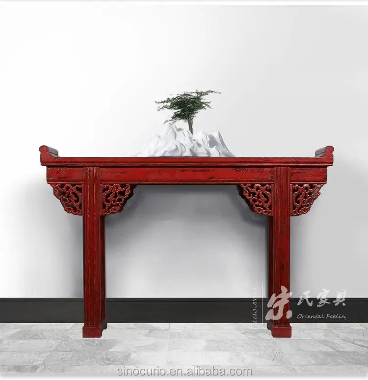 中国のアンティーク木製彫刻祭壇テーブル| Alibaba.com