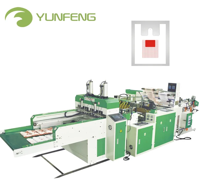 Yunfeng Automatic Biodegradable Plastic Bag Making Machine Buy Biodegradable Plastic Bag Making Machine Plastic Bag Making Machine Bag Making Machine Product On Alibaba Com