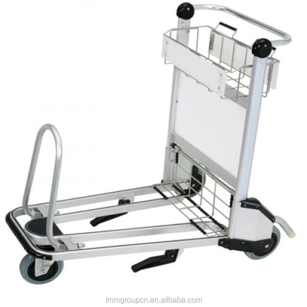 steel trolley for luggage