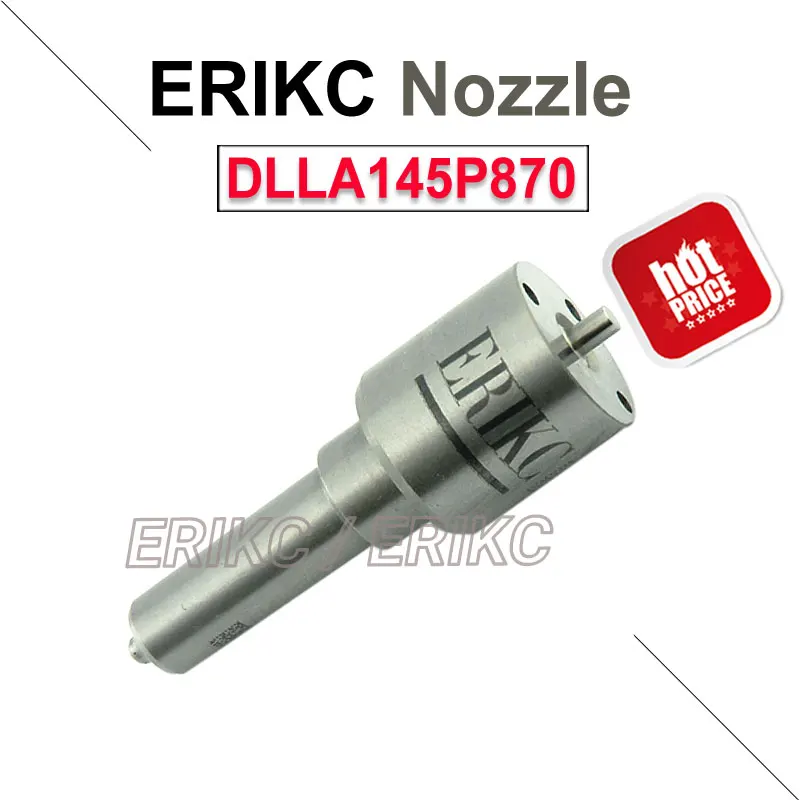ERIKC Denso 6 delikli meme DLLA145P870 dizel motor piezo enjektör