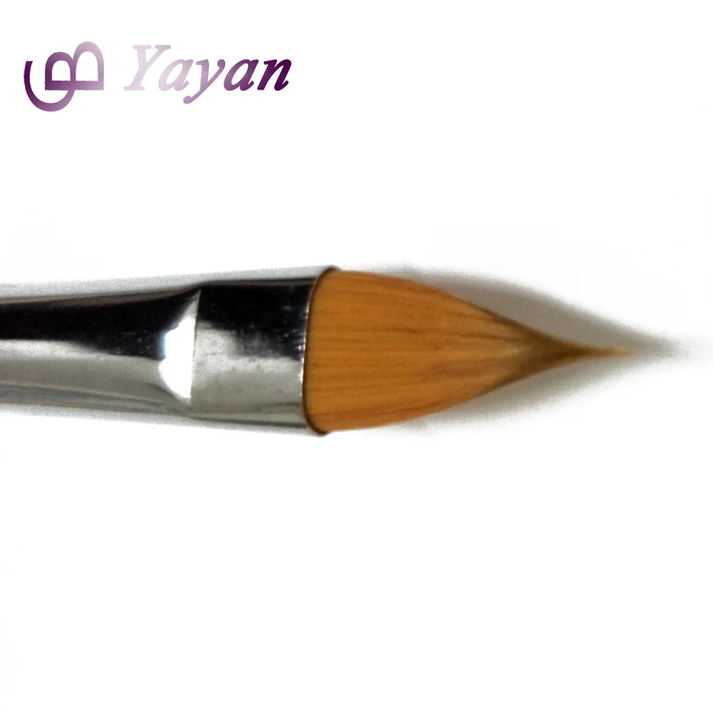 Best Ultra Round Flat Tip Cat Tongue Synthetic Nylon Face Body Painting Brush Kit for Professional Artist