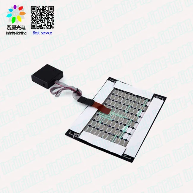 
 Эквалайзер со звуковой активацией, светящаяся панель el для футболки  