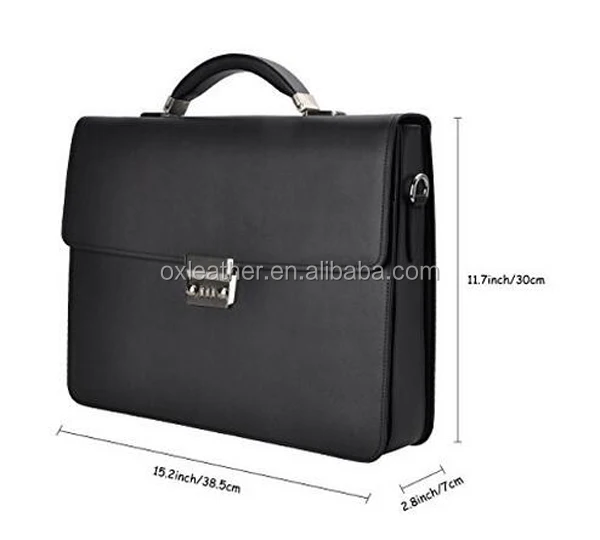 Carteras De Cuero Saffiano Negro Triple Para Hombre, Bolsos De Negocios,  Bolsa De Vestir Para Caballero, Portadocumentos Y Bolsos De Mano, Monedero  De Moda De 19,81 €