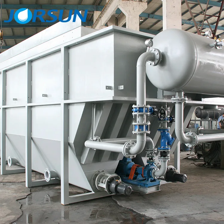 Daf Unit Shanghai Jorsun 50 100 Daf Dissolved air Flotation Equipment SDAF