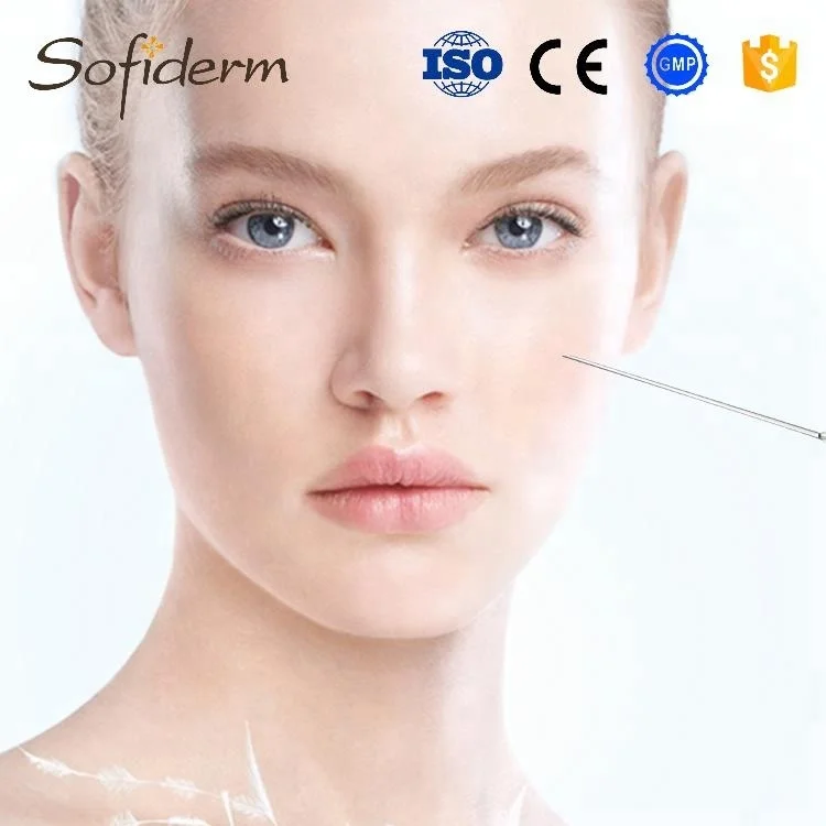 Инъекционный дермальный наполнитель с гиалуроновой кислотой Sofiderm для ухода за кожей лица