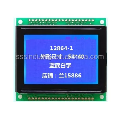 Лучшая оптовая продажа, графический ЖК-модуль 128*64 1,8 дюйма, маленькая ЖК-панель tft