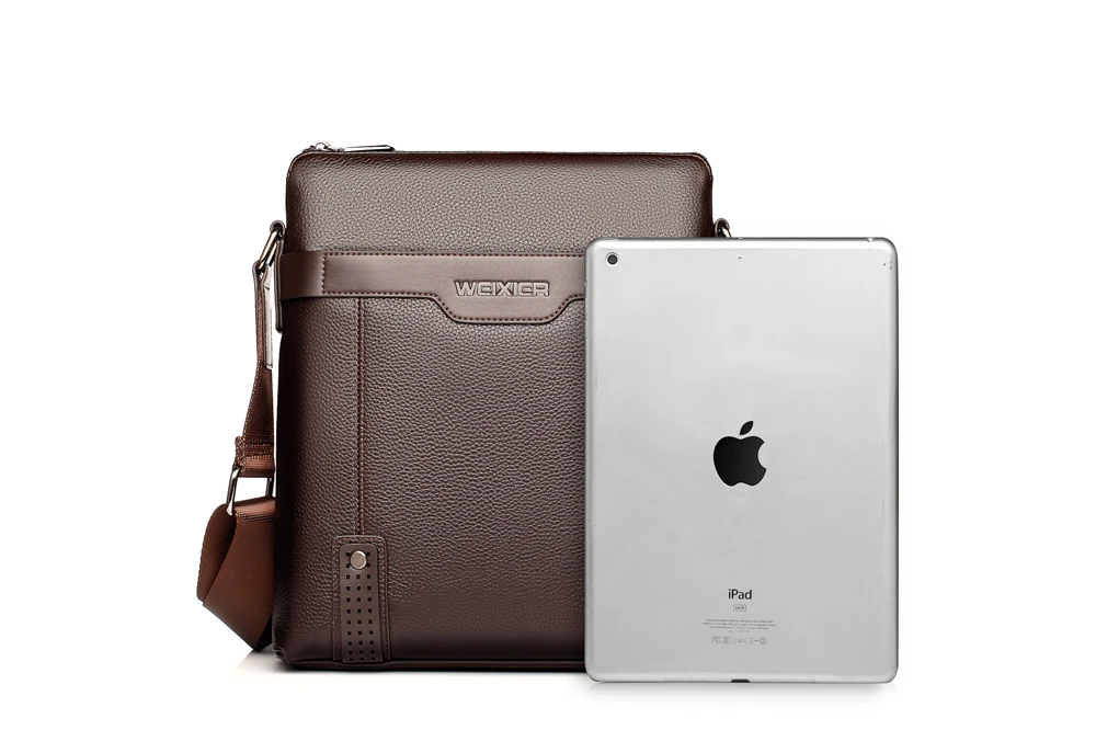 Brand Leisure Style Synthetic Leather Sling Messenger Bag Single Shoulder Bag Men