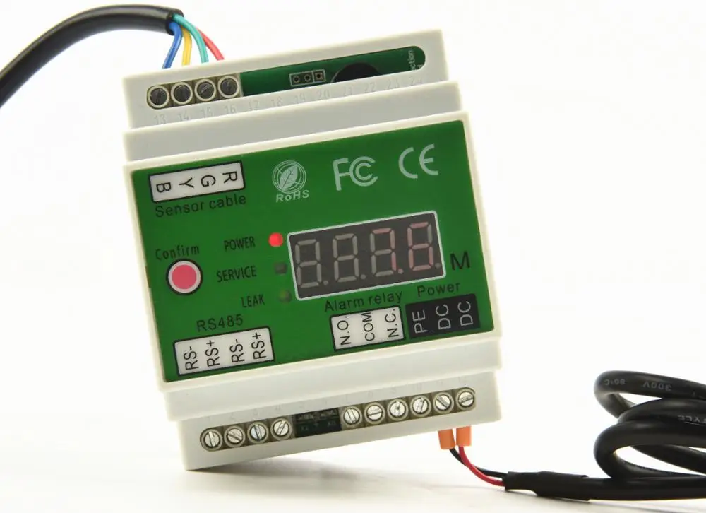Locating Water Leak Sensor 4 Core WLD Cable Water Leak Detector With RS485 OEM Swimming Pool Leak Detection