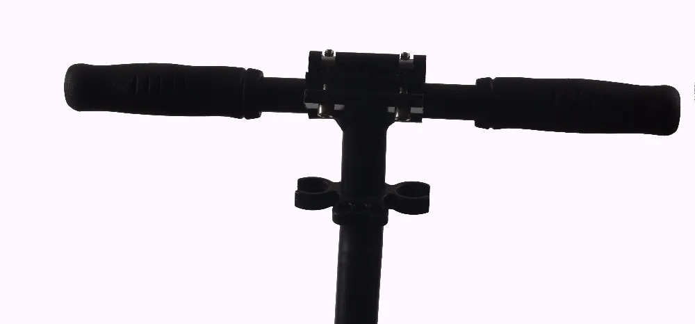 Взрослые 200 мм большие колеса ножная педаль скутеры с двумя подвесками самокат