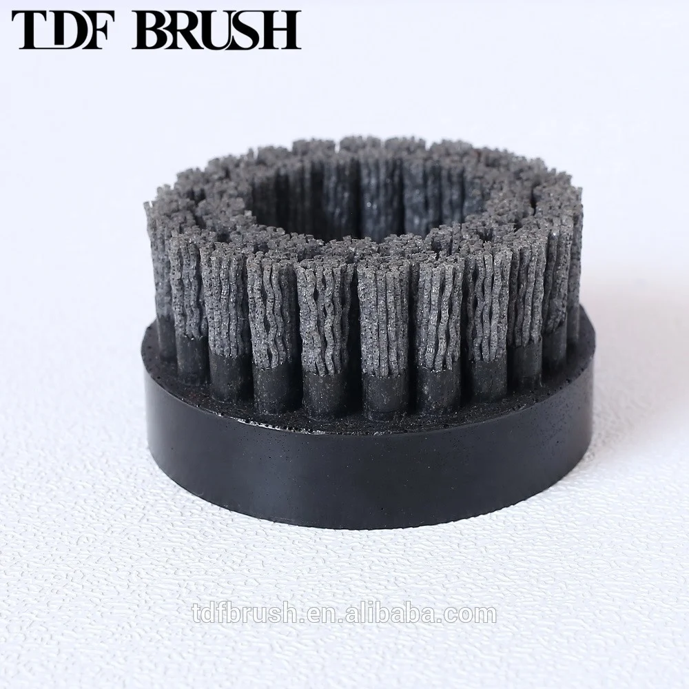 TDF Deburring Disc Brush Glue Injection End Brush Polishing and Grinding Industrial Brush