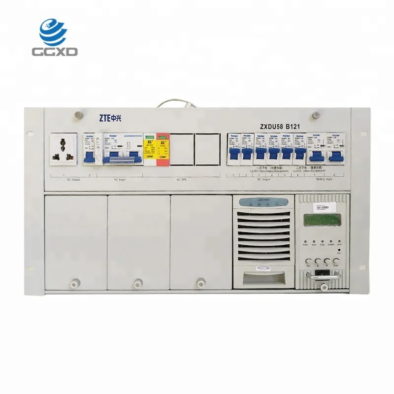 葉  ZTE ZXDU58 B121 Power Supply System Cabinet for Telecom
