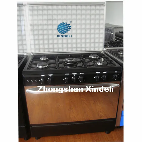 5 ring gas range cooker