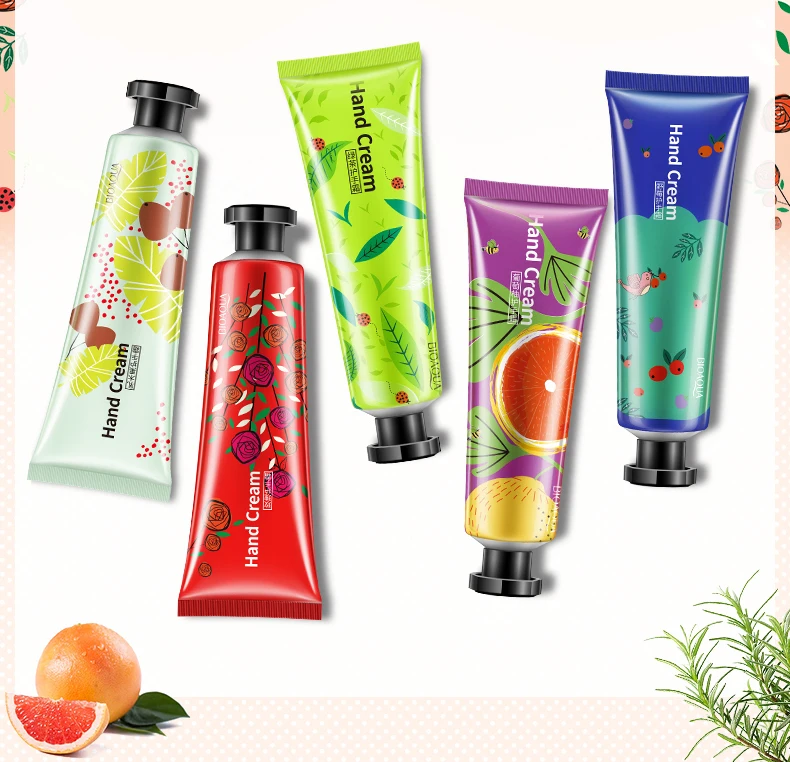 Bioaqua Planting Fragrance Moisturizing Hand Cream Prevent Drying and Exfoliating Hand Care