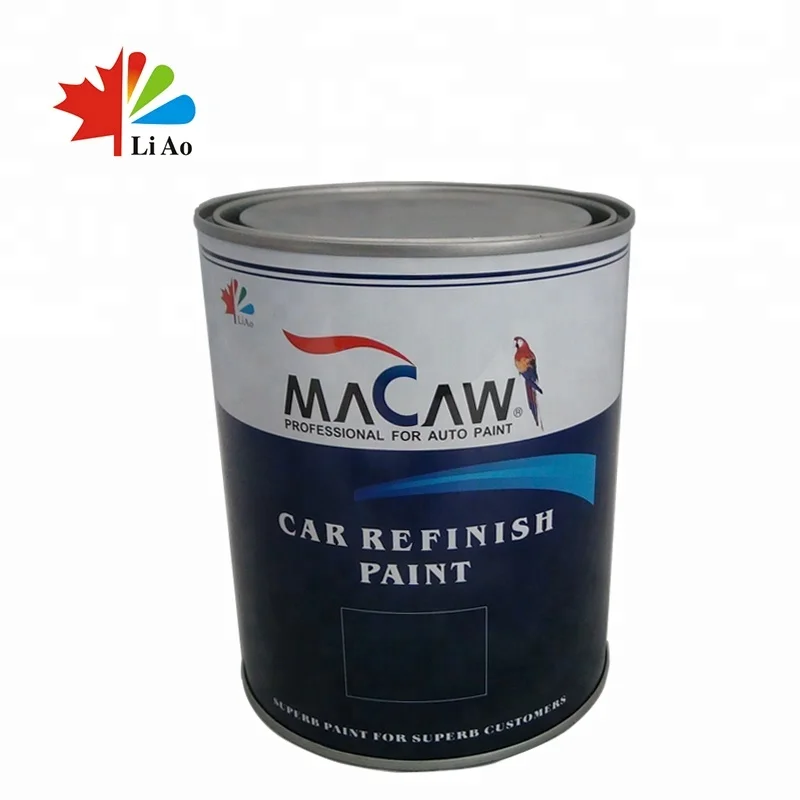 Automotive Paint Car 1K Silver Acrylic Paint Metallic Silver Color